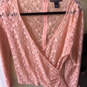 V neck top